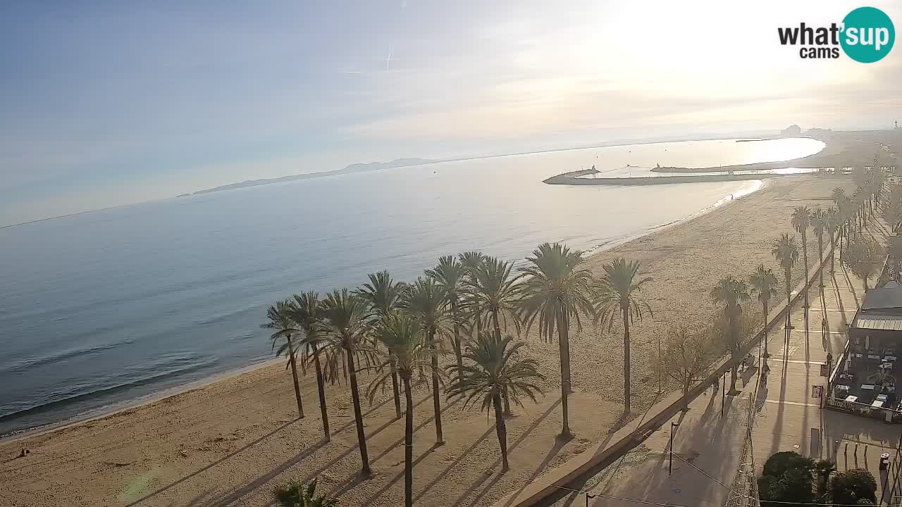 LIVEcam Roses plage – Hotel Montecarlo