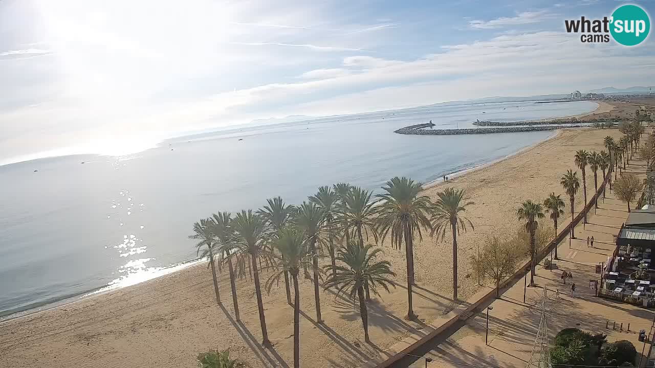 Webcam Roses Strand – Hotel Montecarlo