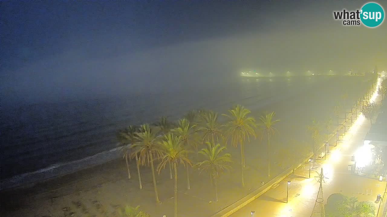 Webcam Roses Strand – Hotel Montecarlo
