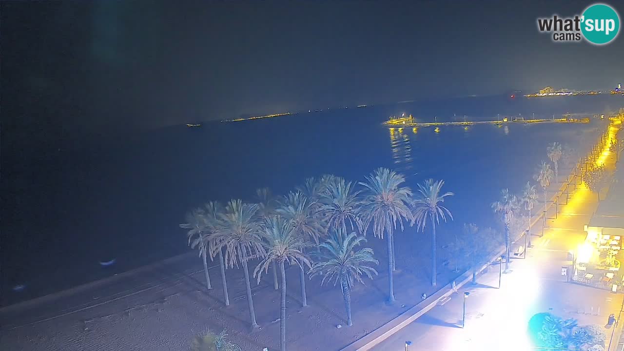 LIVEcam Roses plage – Hotel Montecarlo