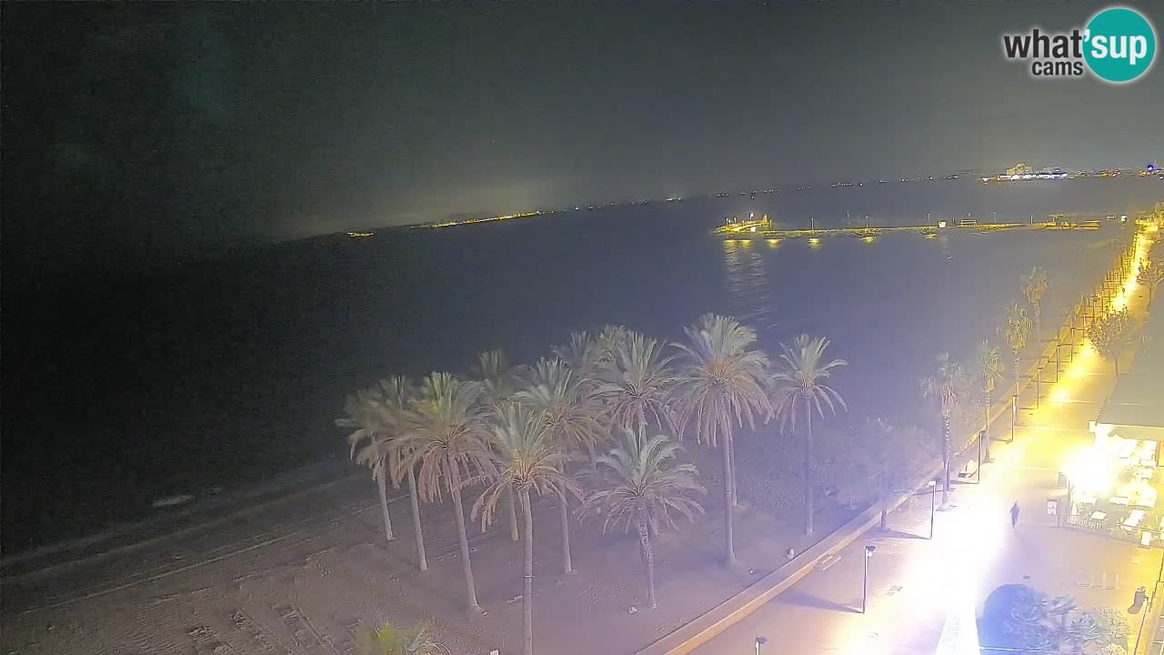 LIVEcam Roses plage – Hotel Montecarlo