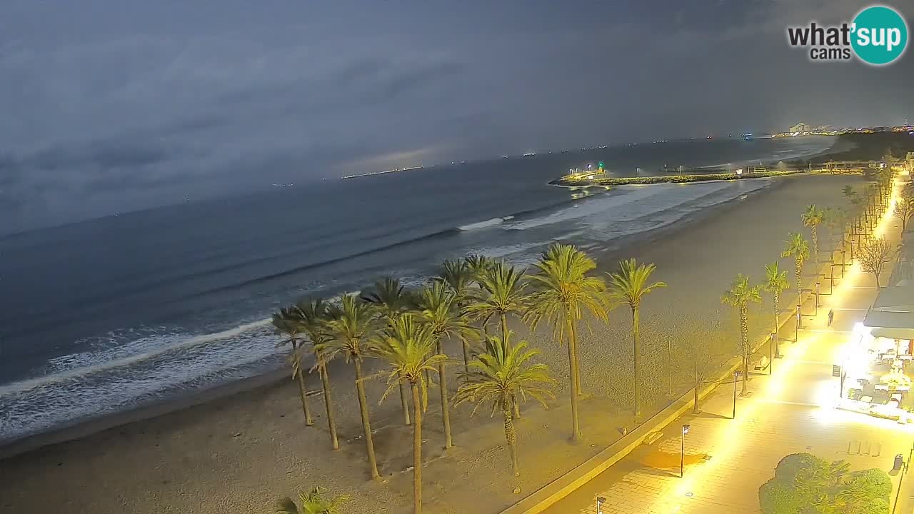 LIVEcam Roses plage – Hotel Montecarlo