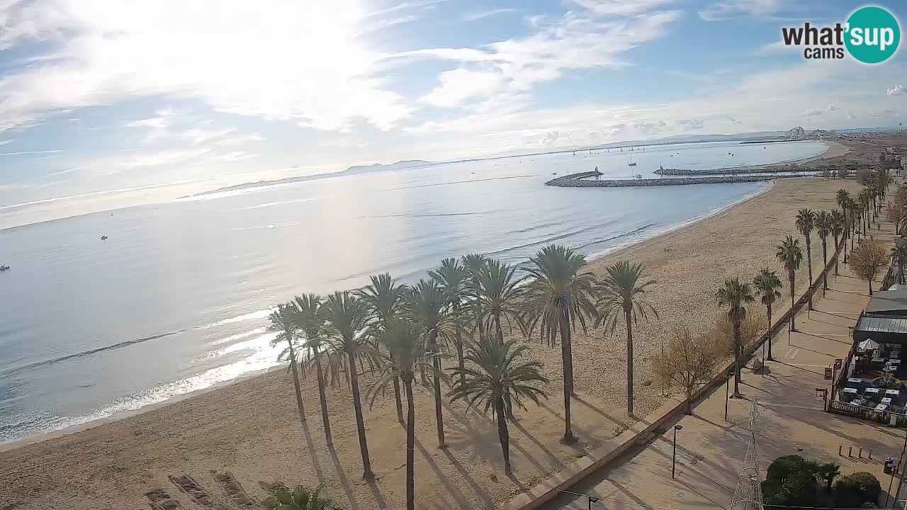 LIVEcam Roses plage – Hotel Montecarlo