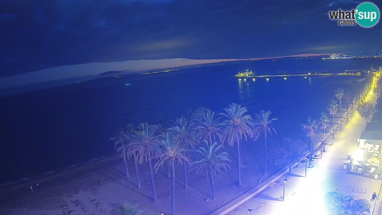 Webcam Roses Strand – Hotel Montecarlo