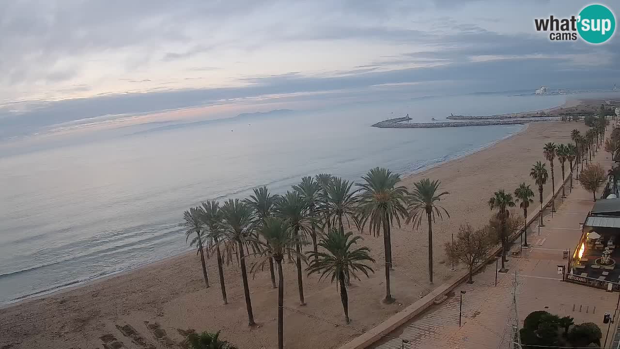 LIVEcam Roses plage – Hotel Montecarlo