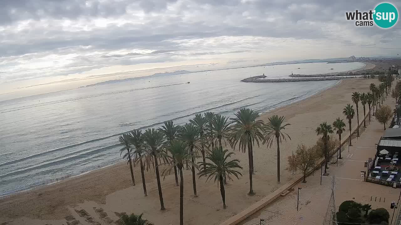 LIVEcam Roses plage – Hotel Montecarlo