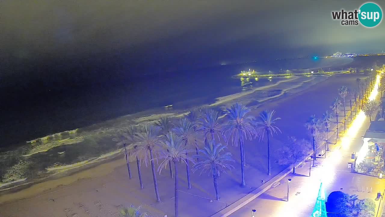 LIVEcam Roses plage – Hotel Montecarlo