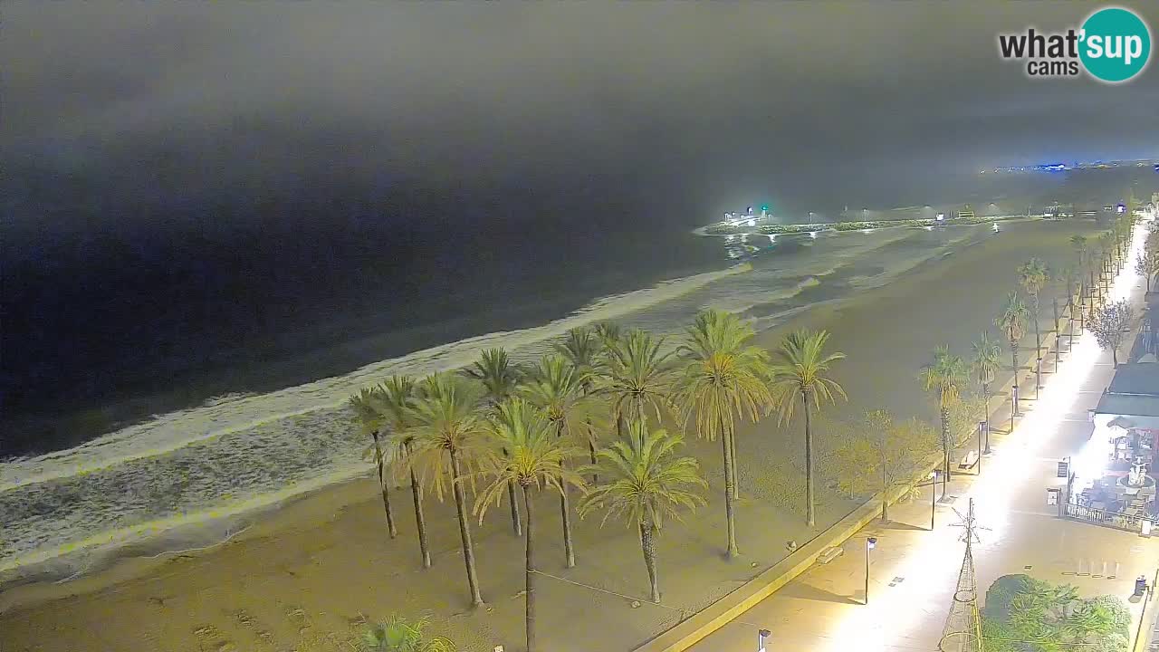 LIVEcam Roses plage – Hotel Montecarlo