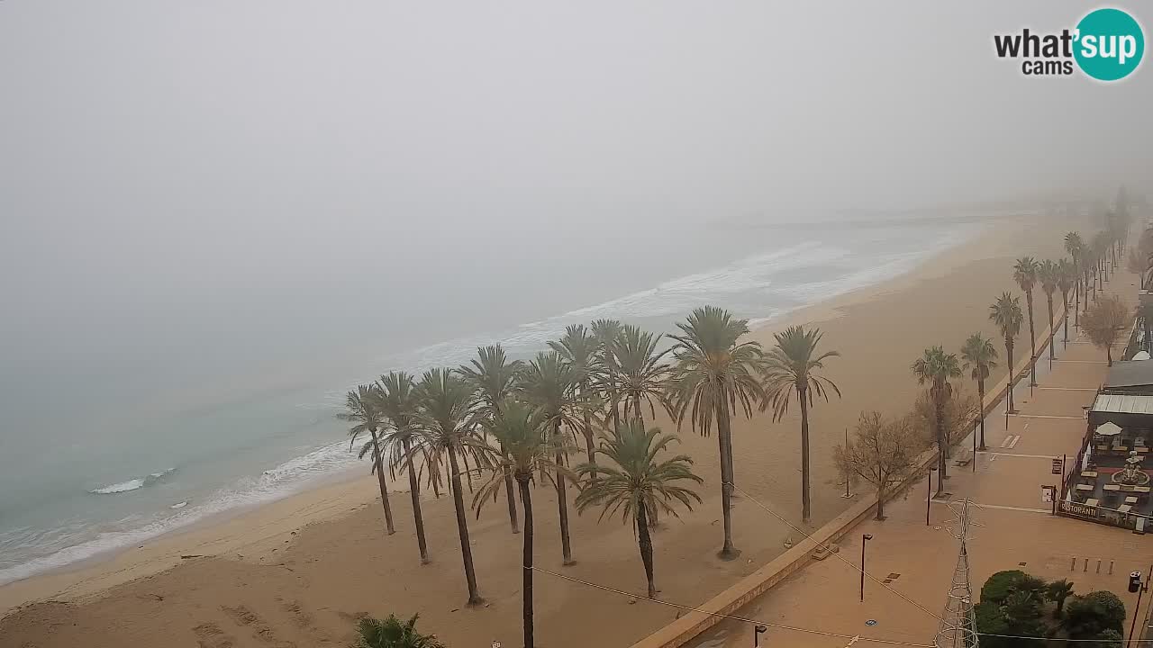 LIVEcam Roses plage – Hotel Montecarlo