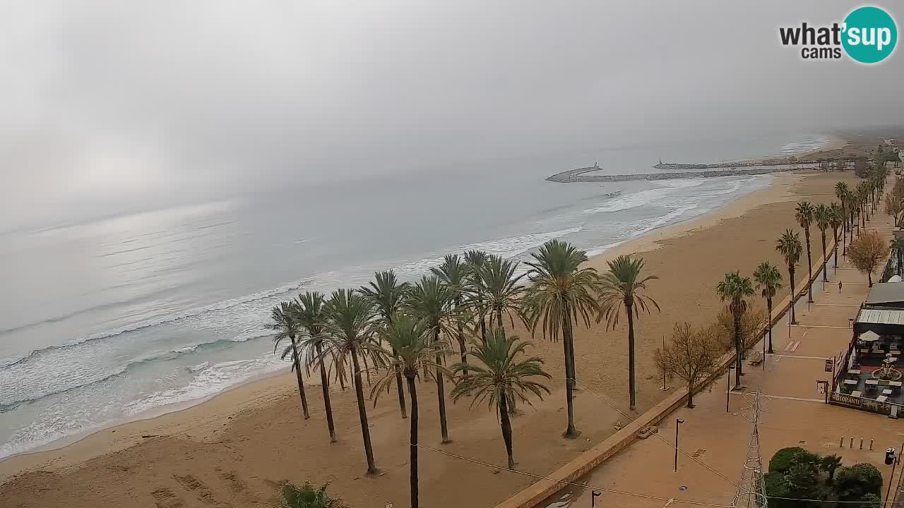 LIVEcam Roses plage – Hotel Montecarlo