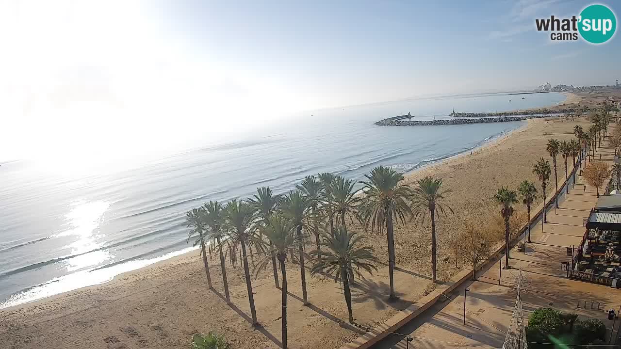 LIVEcam Roses plage – Hotel Montecarlo