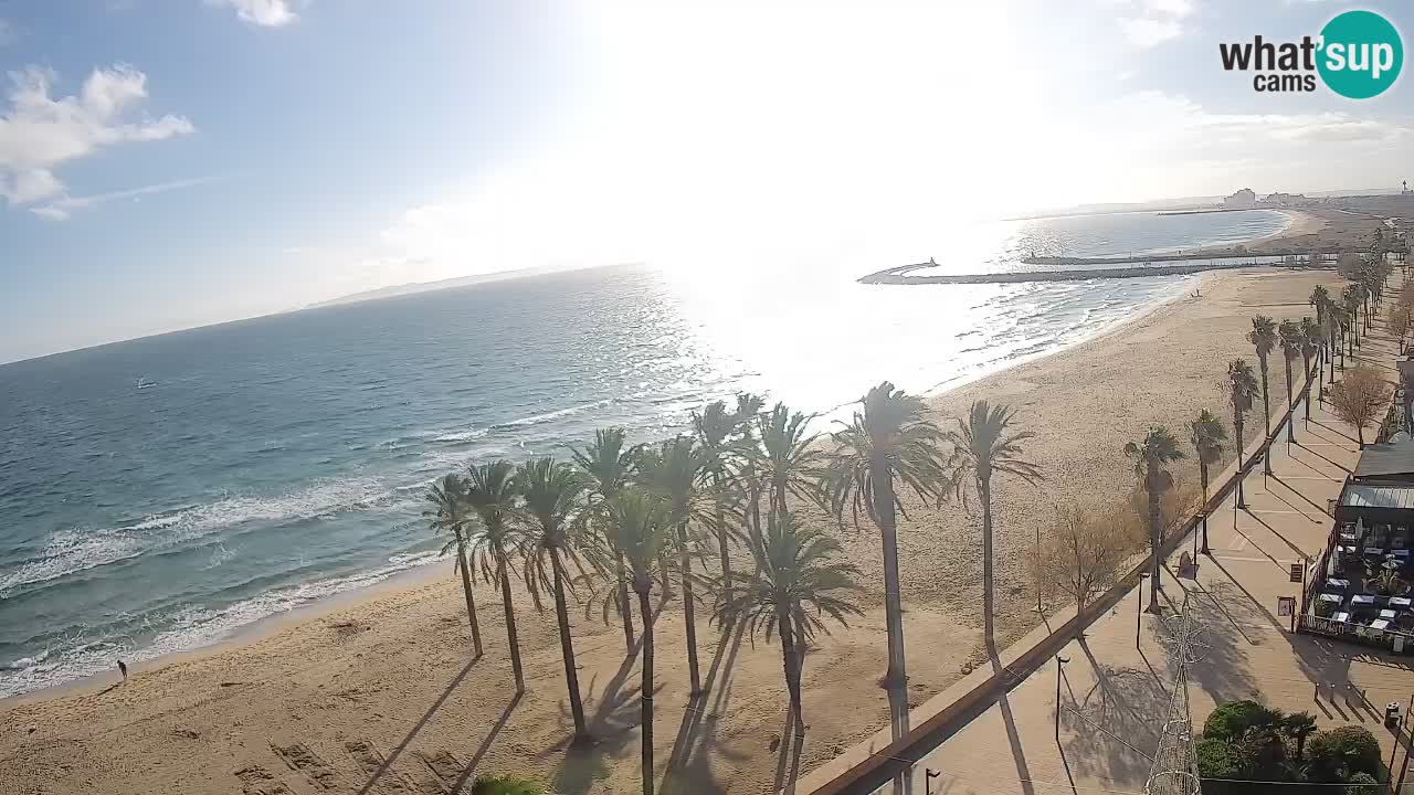 LIVEcam Roses plage – Hotel Montecarlo