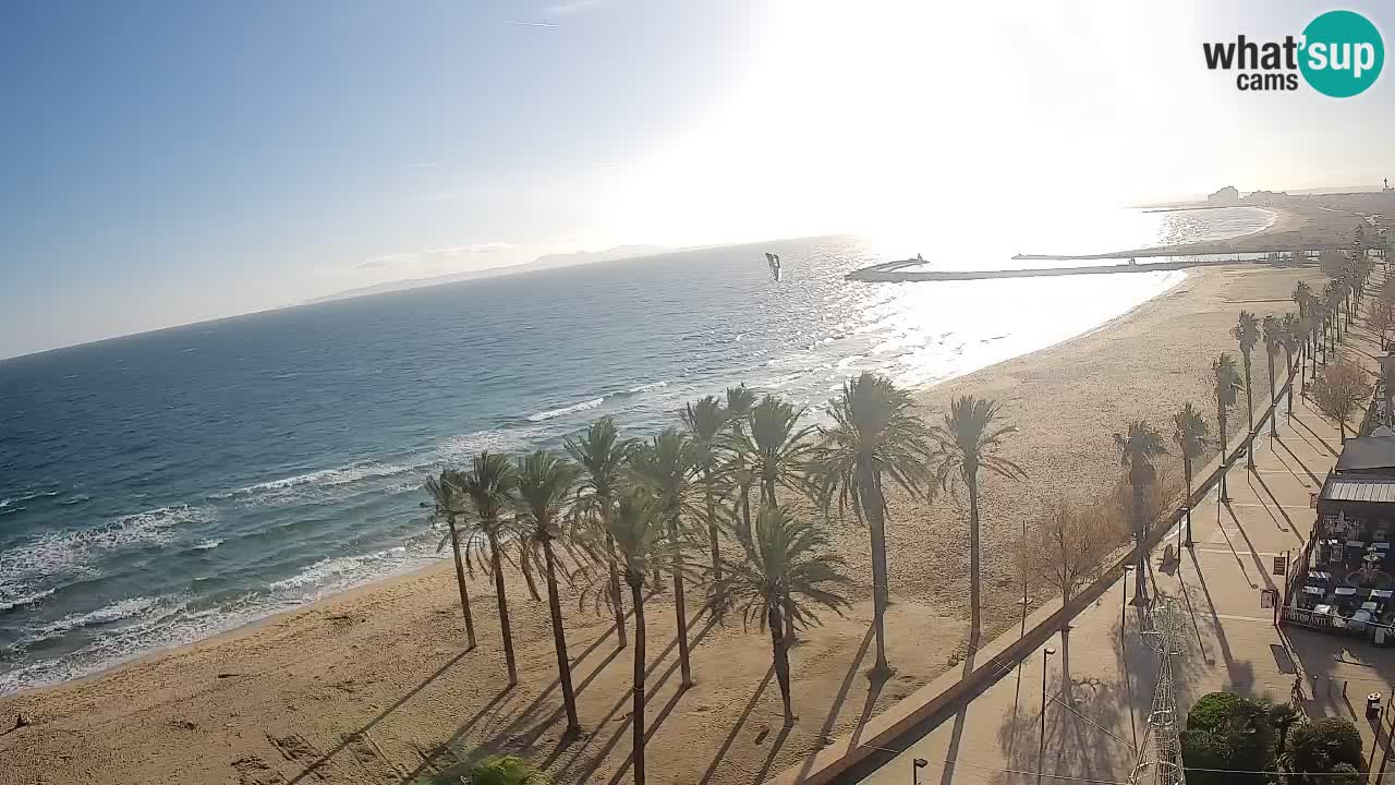 Webcam Roses Strand – Hotel Montecarlo