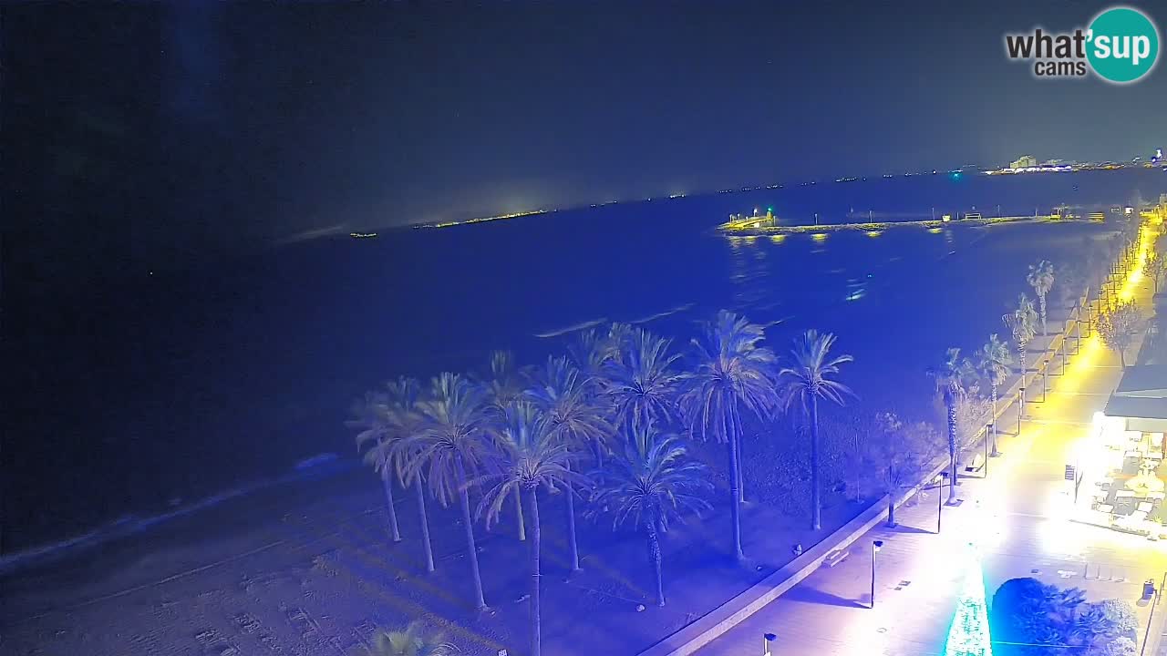 Webcam Roses Strand – Hotel Montecarlo