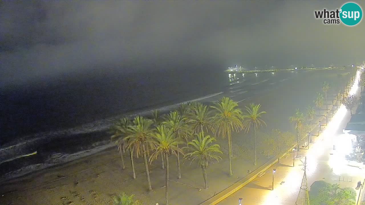 LIVEcam Roses plage – Hotel Montecarlo