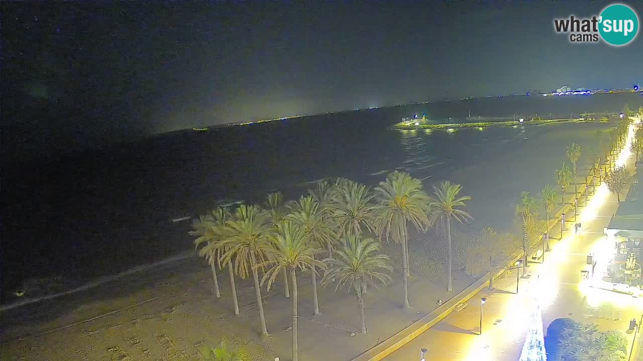 LIVEcam Roses plage – Hotel Montecarlo