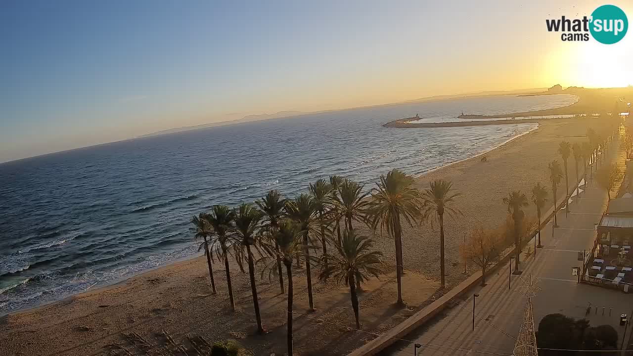 LIVEcam Roses plage – Hotel Montecarlo