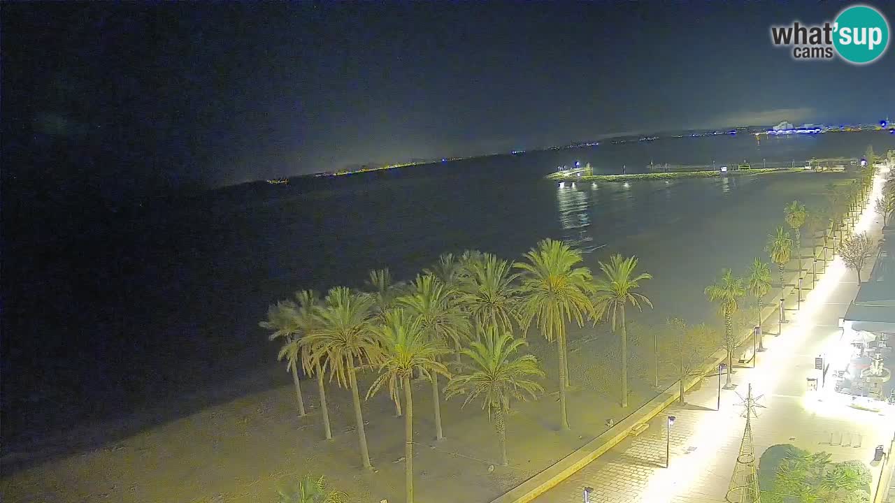 LIVEcam Roses plage – Hotel Montecarlo