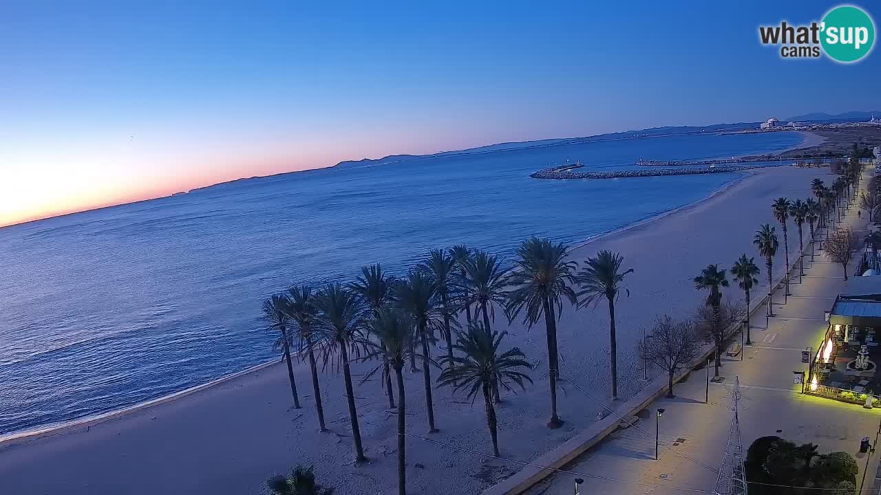 LIVEcam Roses plage – Hotel Montecarlo