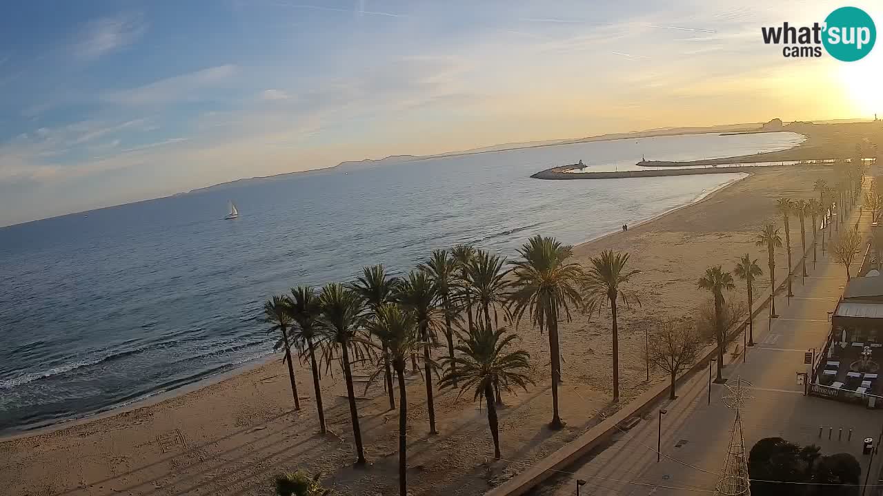 LIVEcam Roses plage – Hotel Montecarlo