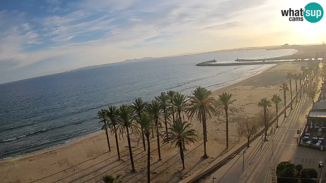 LIVEcam Roses plage – Hotel Montecarlo