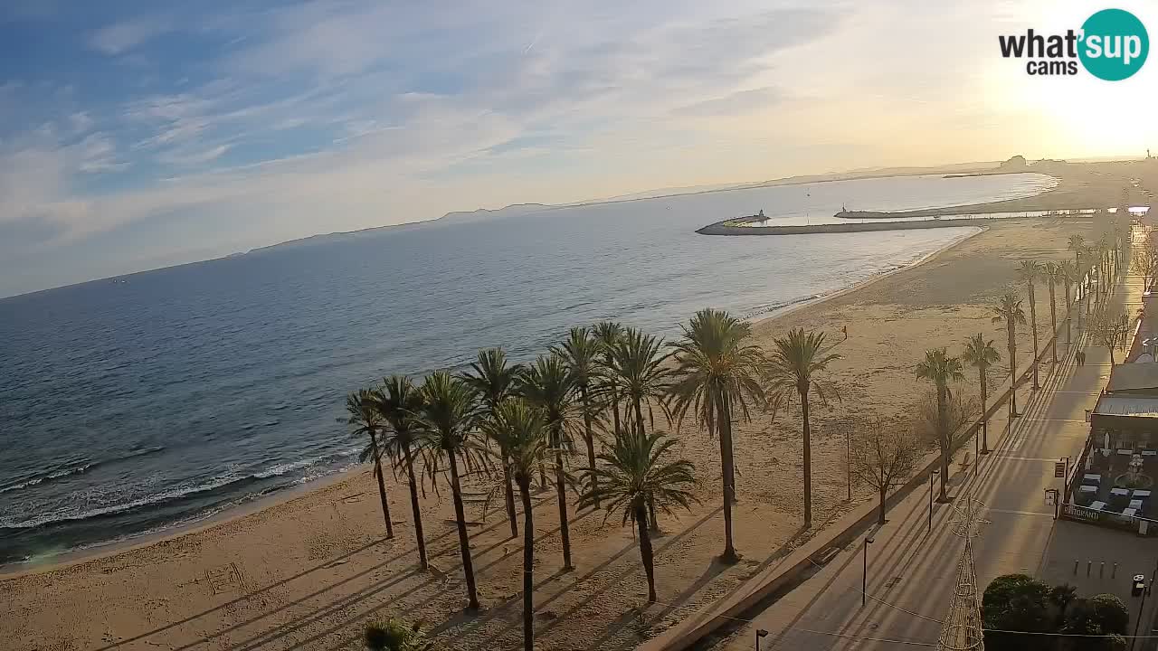 LIVEcam Roses plage – Hotel Montecarlo