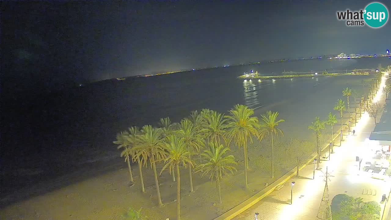 LIVEcam Roses plage – Hotel Montecarlo