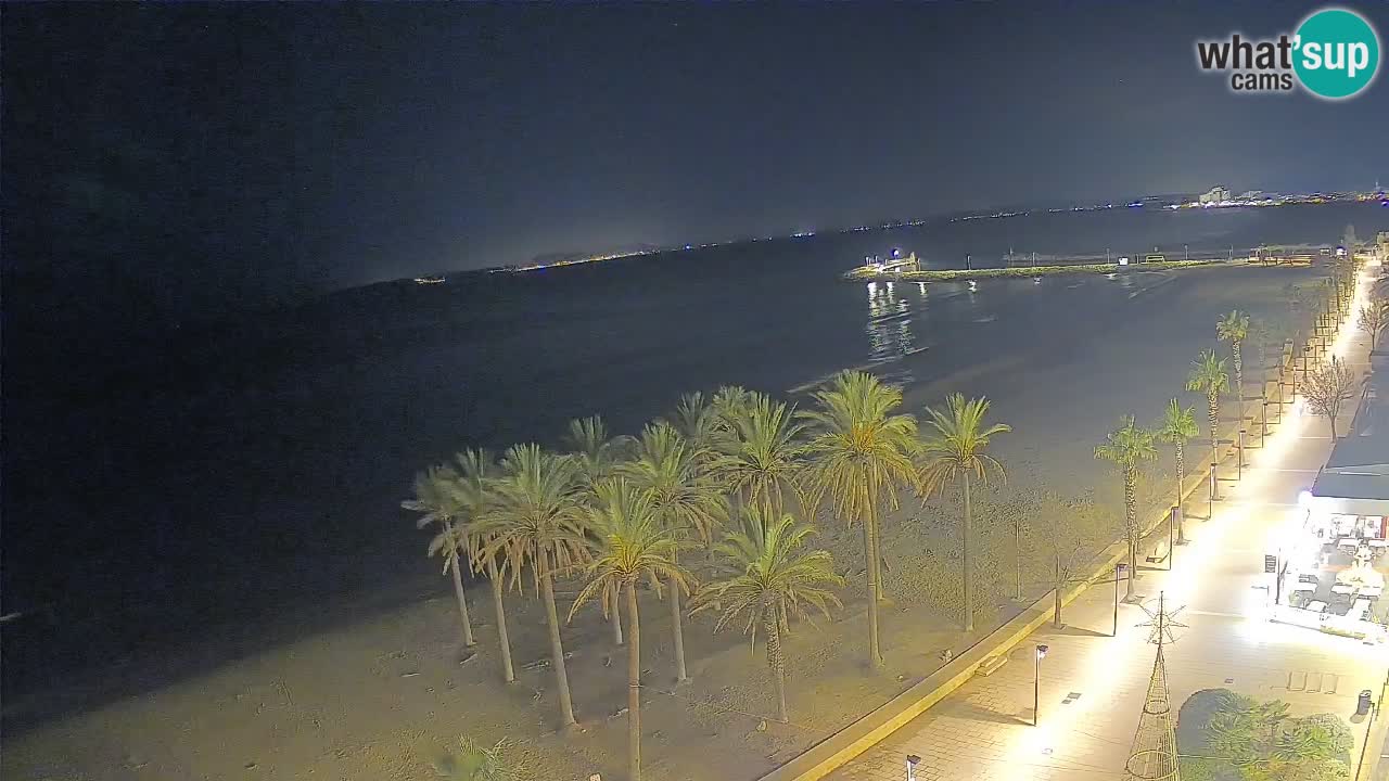 Webcam Roses Strand – Hotel Montecarlo