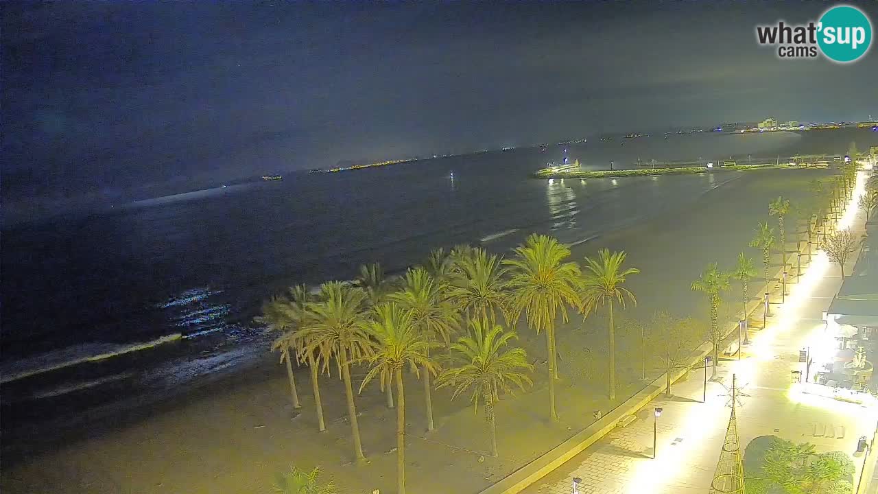 Webcam Live Roses spiaggia – Hotel MonteCarlo