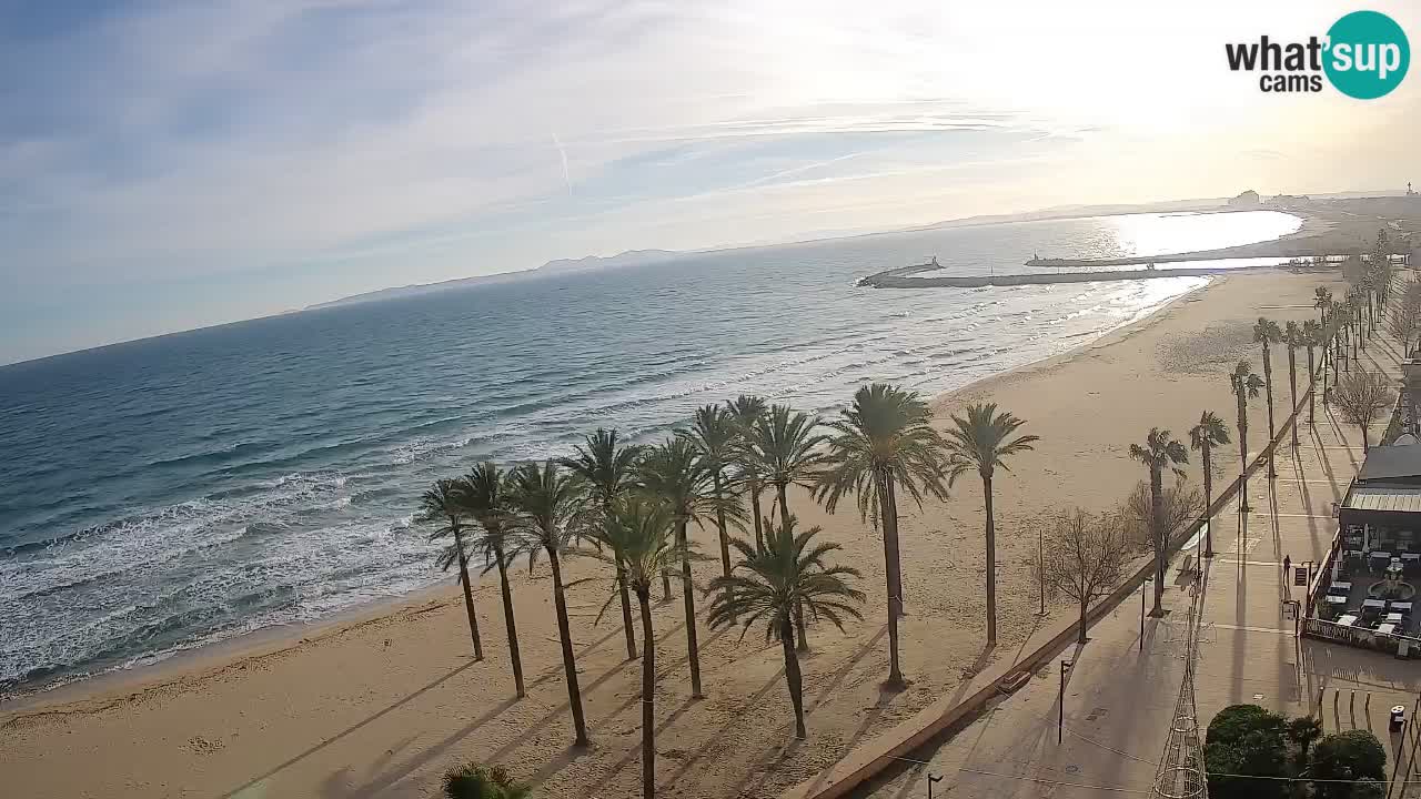 LIVEcam Roses plage – Hotel Montecarlo