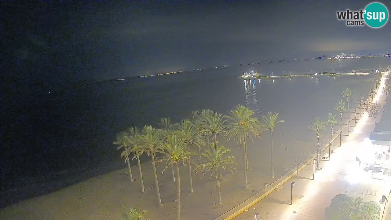 LIVEcam Roses plage – Hotel Montecarlo