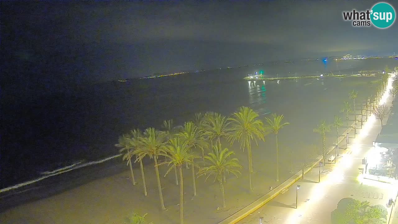 LIVEcam Roses plage – Hotel Montecarlo