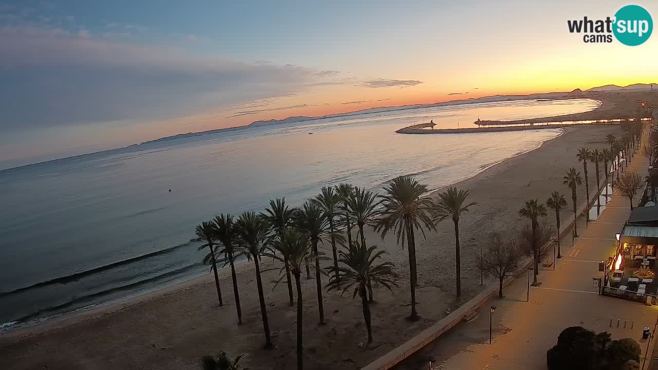 LIVEcam Roses plage – Hotel Montecarlo