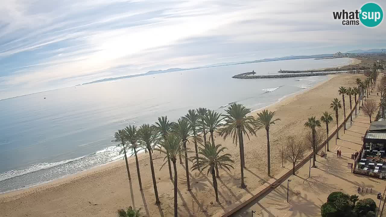 LIVEcam Roses plage – Hotel Montecarlo