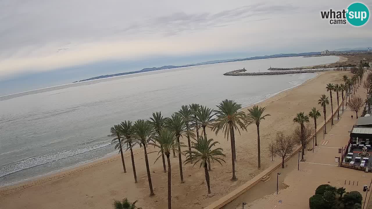 LIVEcam Roses plage – Hotel Montecarlo