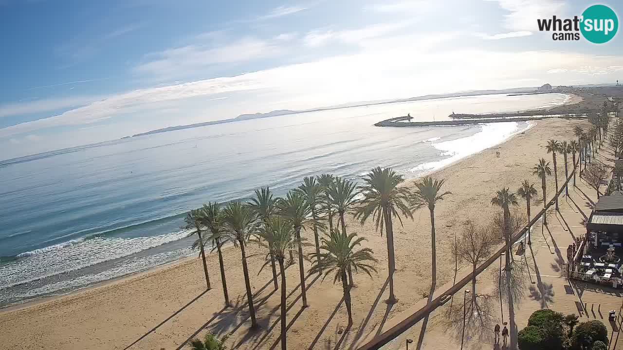 LIVEcam Roses plage – Hotel Montecarlo