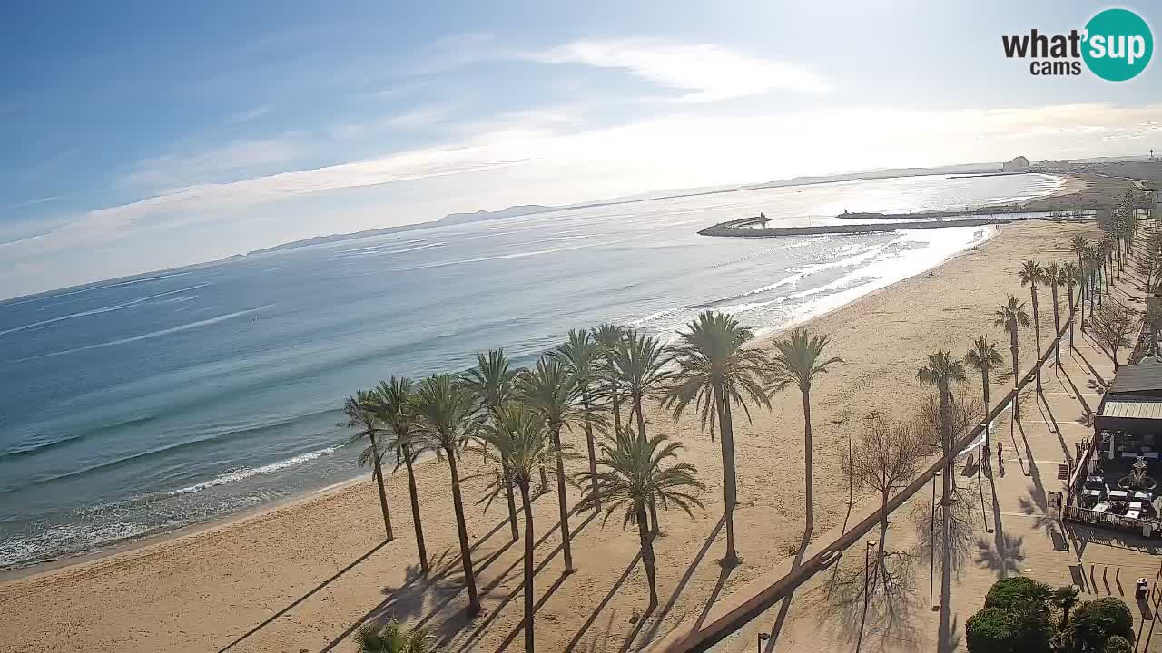 LIVEcam Roses plage – Hotel Montecarlo