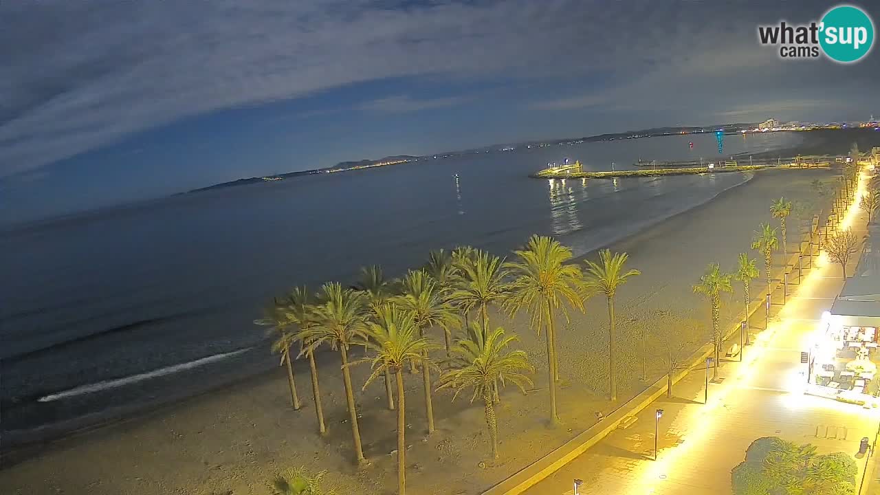 LIVEcam Roses plage – Hotel Montecarlo