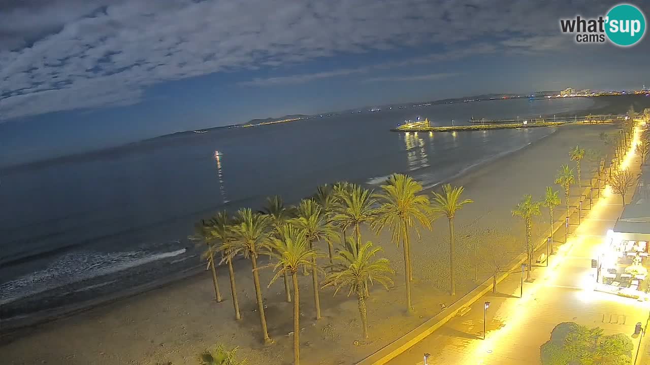 LIVEcam Roses plage – Hotel Montecarlo