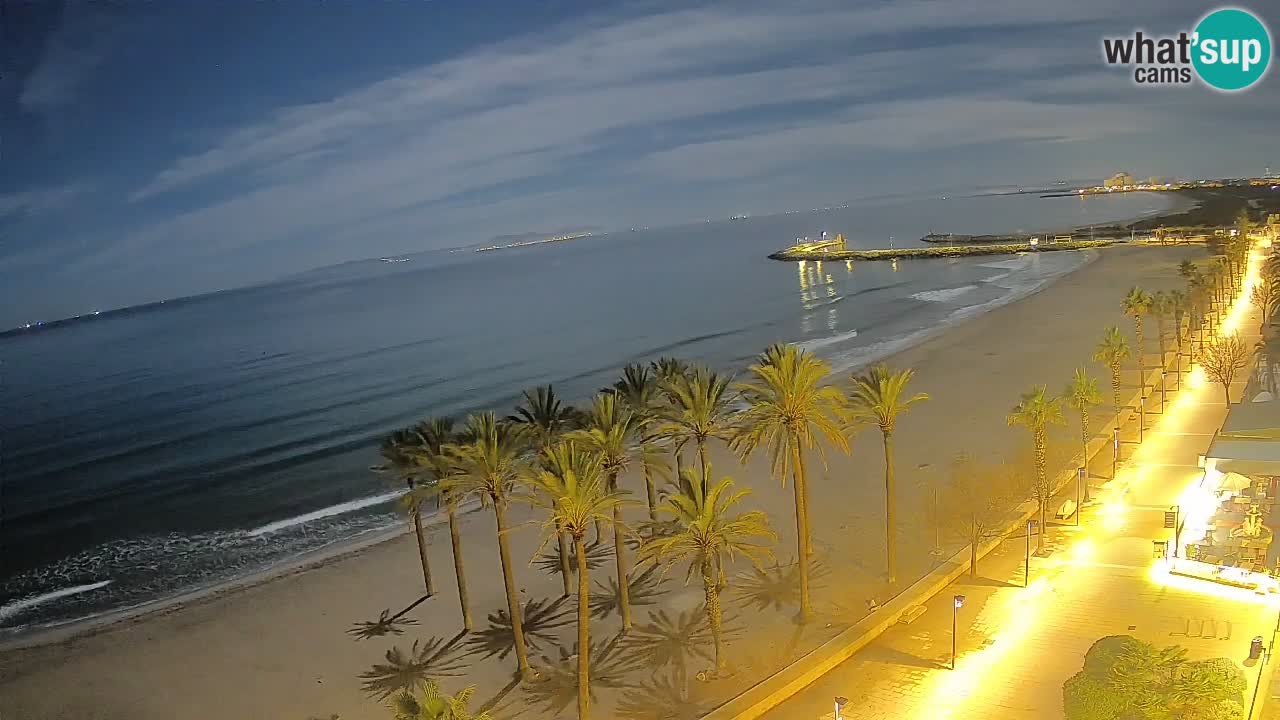 LIVEcam Roses plage – Hotel Montecarlo