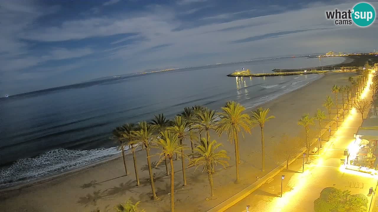 LIVEcam Roses plage – Hotel Montecarlo