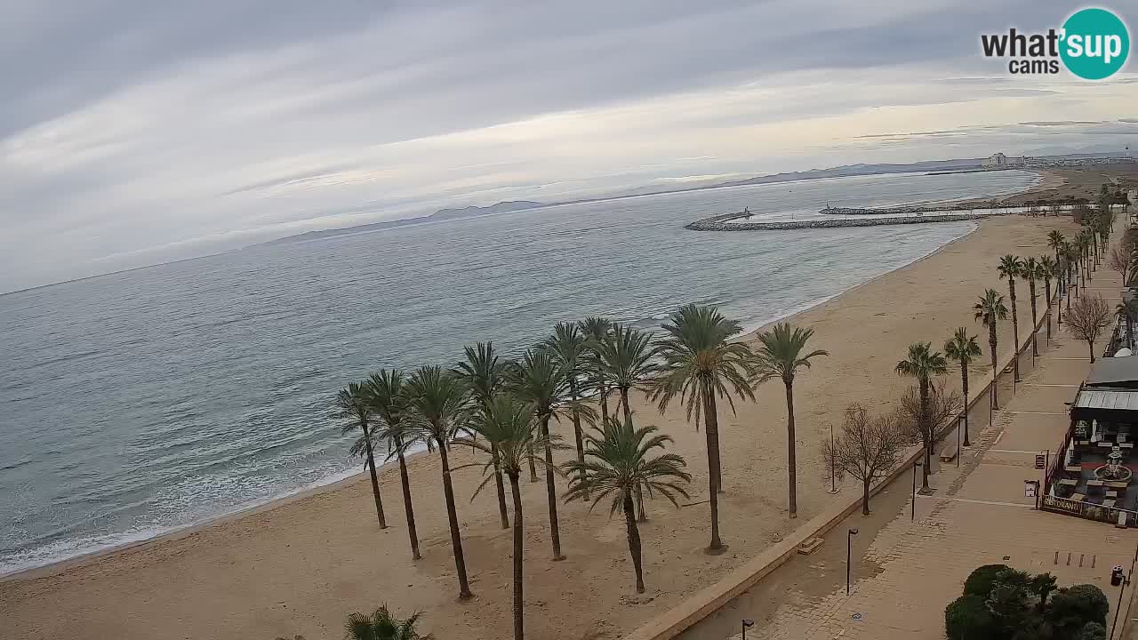 LIVEcam Roses plage – Hotel Montecarlo