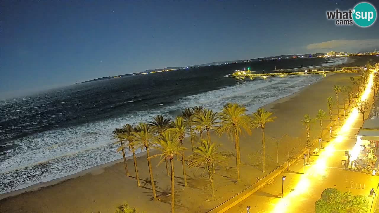 Camera en vivo Roses playa – Hotel MonteCarlo