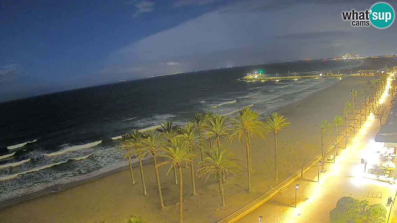 Camera en vivo Roses playa – Hotel MonteCarlo