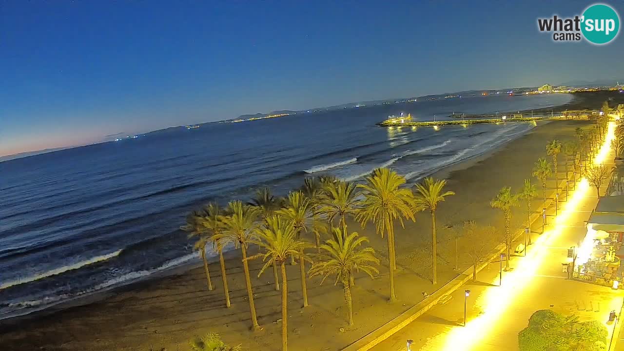 LIVEcam Roses plage – Hotel Montecarlo
