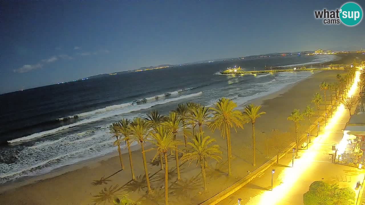 Camera en vivo Roses playa – Hotel MonteCarlo