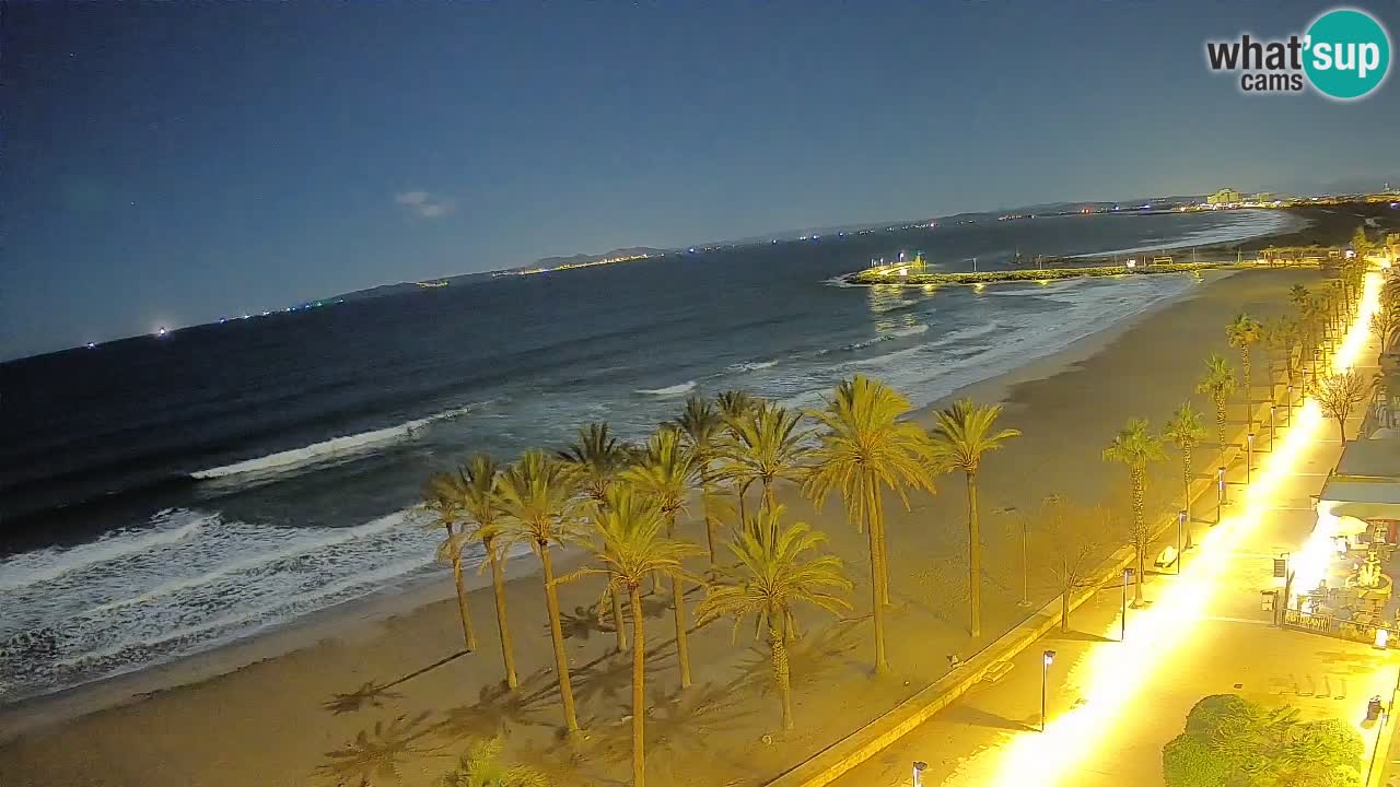 LIVEcam Roses plage – Hotel Montecarlo