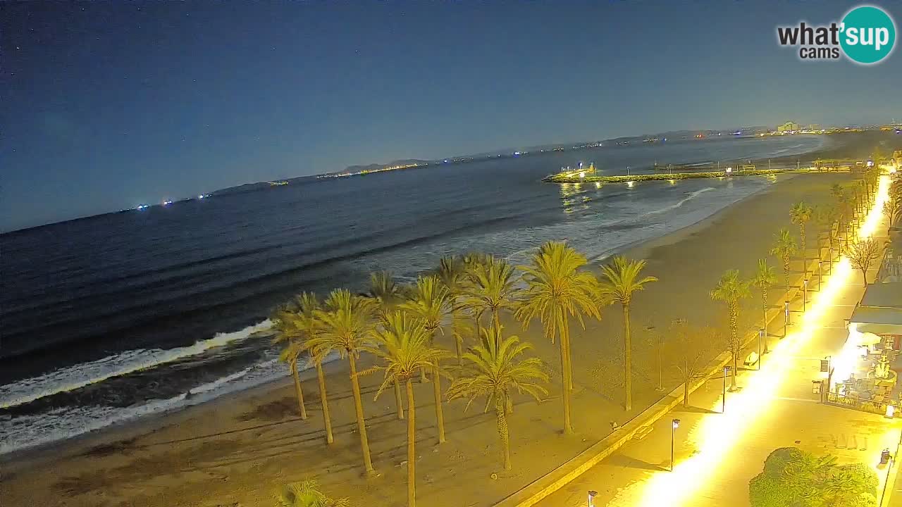 Webcam Roses Strand – Hotel Montecarlo