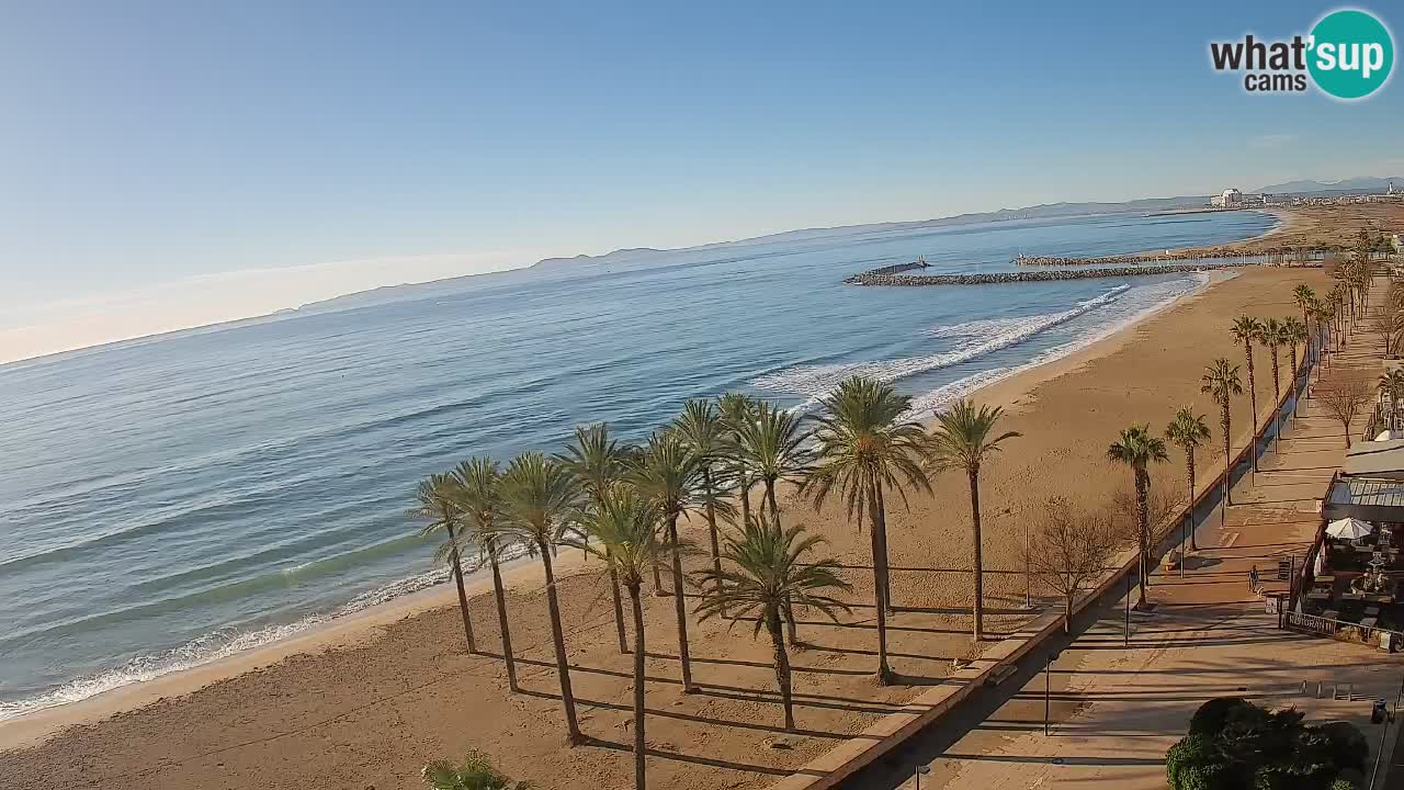 LIVEcam Roses plage – Hotel Montecarlo