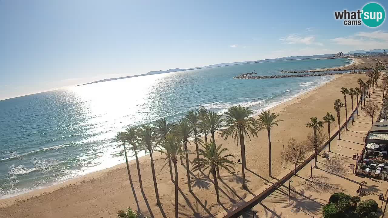 LIVEcam Roses plage – Hotel Montecarlo